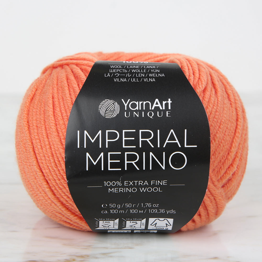 YarnArt IMPERIAL MERINO Turuncu El Örgü İpi - 3316